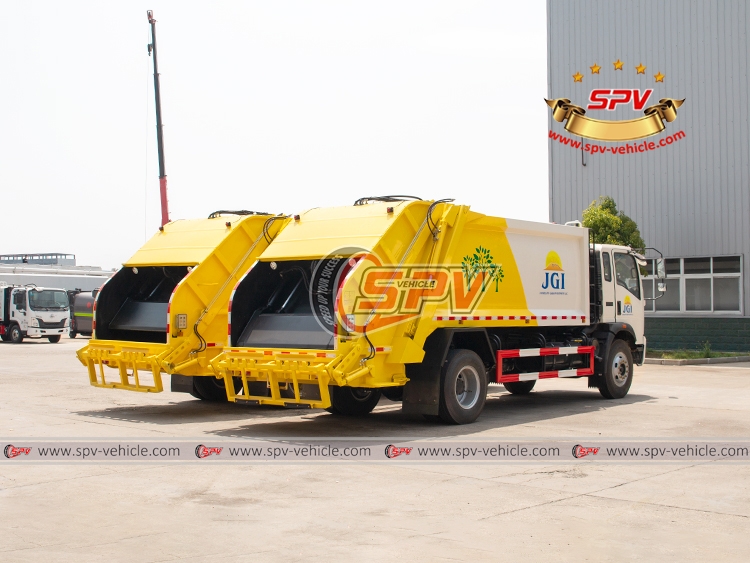 10 CBM Garbage Compactor Truck Sinotruk HOWO - RB